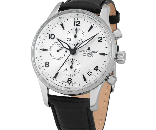 Jacques lemans automatic chronograph best sale