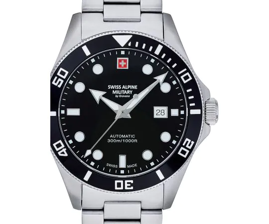 Swiss Alpine Military 7095.2137 Diver automatic 44mm Mens watch cheap shopping Timeshop24