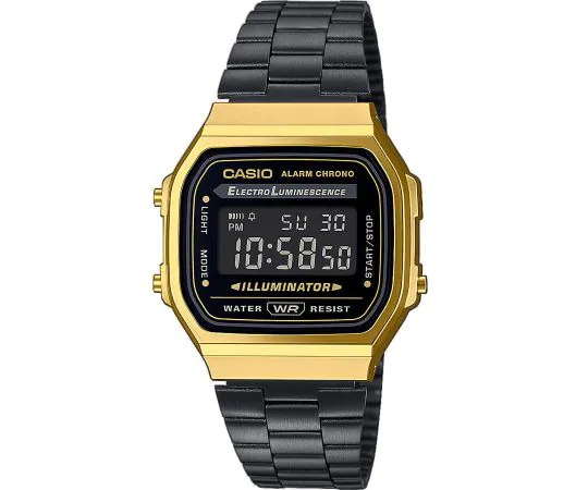 Casio A168WEGB 1BEF Vintage Iconic 36mm Ladies Mens Unisex watch cheap shopping Timeshop24