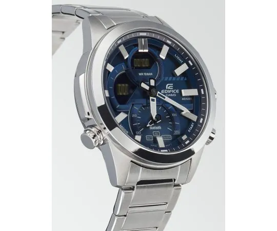 Casio edifice men's stainless steel bracelet watch clearance