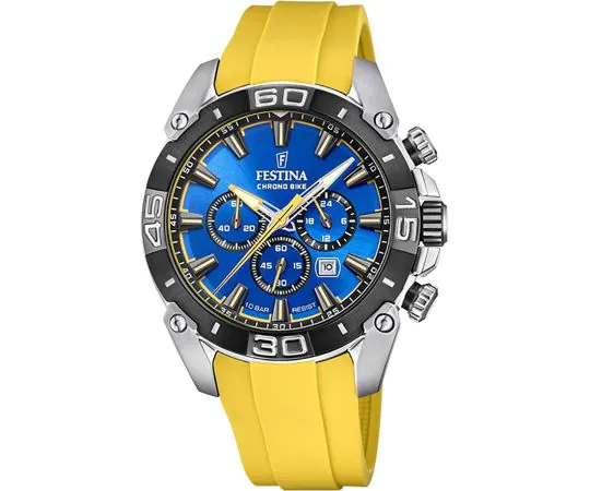 Festina yellow watch best sale