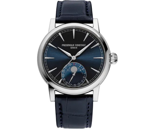 Frederique Constant FC 716N3H6 Classic Manufaktur Moon Phase Datum 40mm 5ATM Mens watch cheap shopping Timeshop24