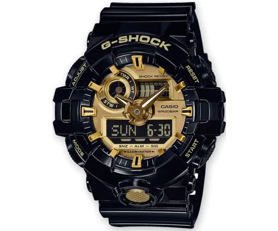 Casio GA 710GB 1AER G Shock 53mm Mens watch cheap shopping Timeshop24