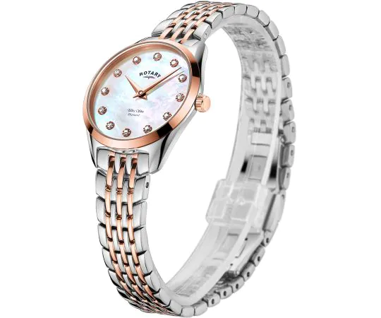 Rotary LB08012 41 D Ultra Slim Ladies Watch 27mm 5ATM