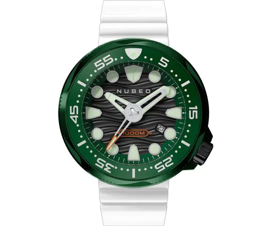 Nubeo NB-6046-0E Mens Watch Ventana Automatic Limited 50mm 100ATM