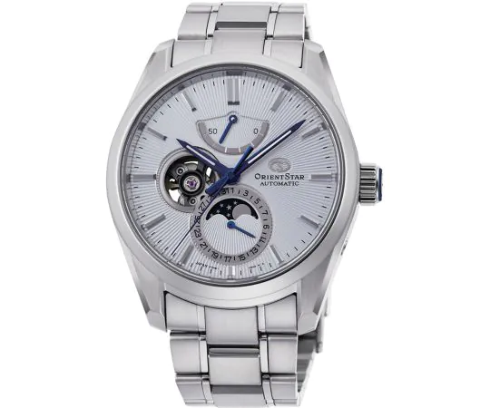 New Orient Silver Chrono Automatic Mens good Watch