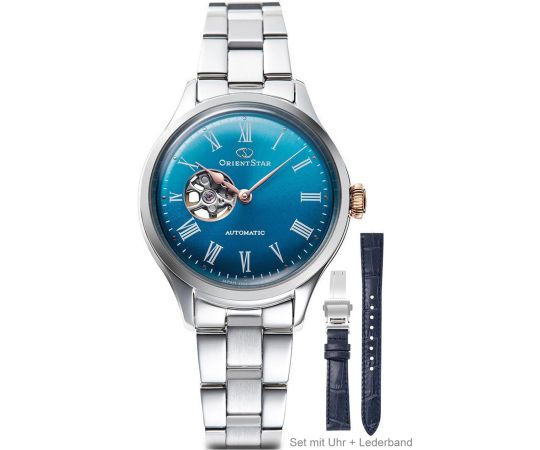 Orient star blue dial best sale