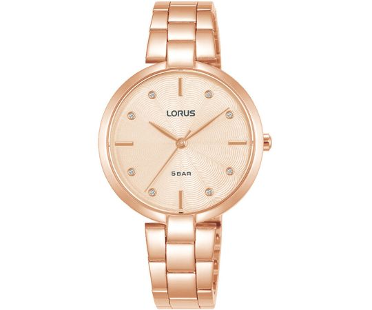 Lorus rose gold best sale