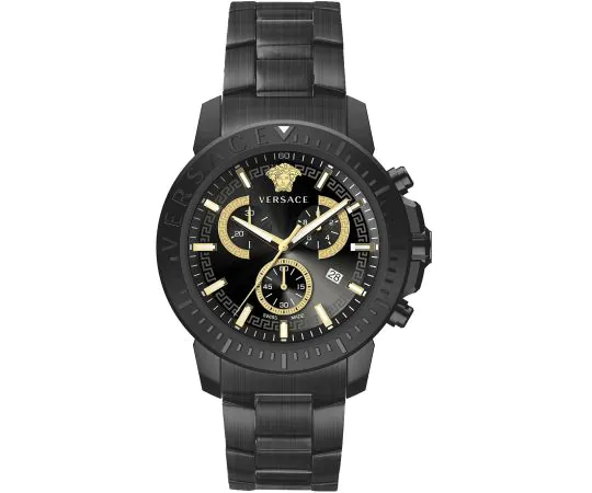 Versace VE2E00621 New Chronograph Mens Watch 45mm 5ATM