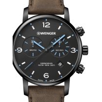 Wenger 01.1743.112 Urban Metropolitan Chronograph Mens Watch 44mm 10ATM