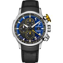 Edox 01129-TTNJCN-BUNJ Chronorally Automatic Mens Watch 45mm 10ATM