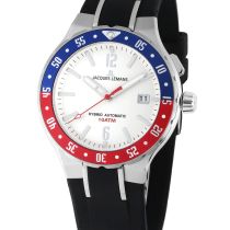 Jacques Lemans 1-2109B Hybromatic Mens Watch 42mm