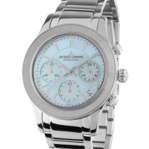 Jacques Lemans 1-2151K Venice Ladies Watch Chronograph 38mm 5ATM