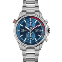 Hugo Boss 1513823 Globetrotter Chronograph Mens Watch 46mm 10ATM