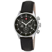 Swiss Military SM34005.03 Ladies-Chronograph Mens Watch 36mm 5 ATM