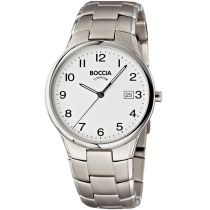 Boccia 3512-08 Men`s Watch Titanium Mens Watch 36mm 5ATM