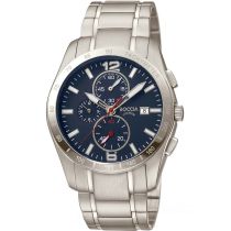 Boccia 3767-03 Men`s Watch Chronograph Titanium Mens Watch 41mm 10ATM 