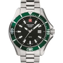 Swiss Alpine Military 7040.1134 diver Mens Watch 45mm 10ATM