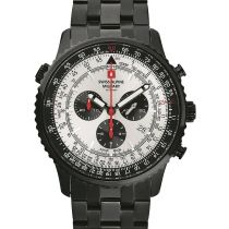 Swiss Alpine Military 7078.9172 Chronograph Mens Watch 45mm 10ATM