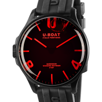 U-Boat 8466/C Darkmoon Red IPB Mens Watch 44mm 5ATM