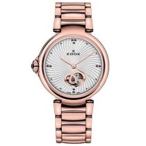 Edox 85025-37RM-AIR LaPassion Automatic Ladies Watch 33mm 5ATM