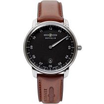 Zeppelin 8642-2 Monotimer Mens Watch 41mm 5ATM