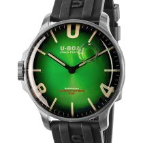 U-Boat 8702/D Darkmoon Green SS Soleil Mens Watch 44mm 5ATM