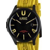 U-Boat 9522/A Darkmoon Yellow IPB Mens Watch 44mm 5ATM