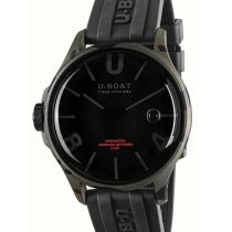 U-Boat 9553 Darkmoon Grey Camouflage Mens Watch 44mm 5ATM