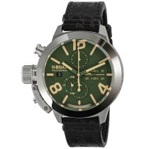 U-Boat 9581 Classico 45 mm Tungsteno CAS Green Mens Watch 10ATM