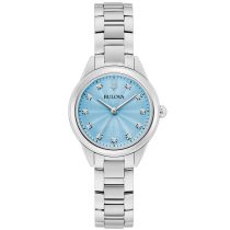 Bulova 96P250 Ladies Watch Sutton 28mm 3ATM