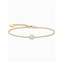 Thomas Sabo A2156-414-14-L19V Gold-plated bracelet white zirconia