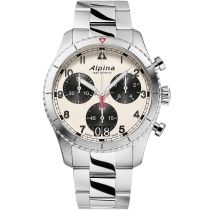 Alpina AL-372WB4S26B Startimer Pilot Chronograph Mens Watch 