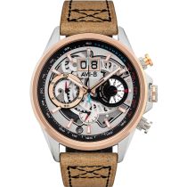 AVI-8 AV-4065-02 Hawker Harrier Chronograph Mens Watch 45mm 5ATM