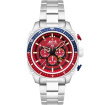 AVI-8 AV-4100-22 Mens Watch Hawker Hunter Dual Time Chronograph 43mm 5ATM