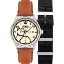 AVI-8 AV-4101-0C Mens Watch Hawker Hurricane McKellar Dual Time 44mm 5ATM