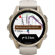 Garmin 010-02903-11 Herrenuhr fenix 8 AMOLED Saphirglas Silikonband 43mm 10ATM