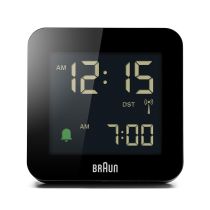 Braun BC09B-DCF digital radio controlled alarm clock