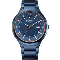 Bering 14442-797 Slim Solar Mens Watch 42mm 5ATM