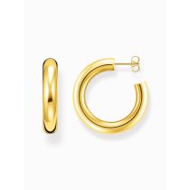 Thomas Sabo CR636-413-39 Gold-plated hoop earrings Chunky 30 mm 