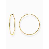 Thomas Sabo CR729-413-39 Gold-plated hoop earrings 60 mm 