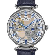 Carl von Zeyten CVZ0031WHS Elzach Automatic Mens Watch 42mm 5ATM