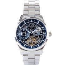 Carl von Zeyten CVZ0063BLMS Freiburg Automatic Mens Watch Dual Time 44mm