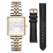 Rosefield QVSGD-Q013 The Boxy Ladies Watch 26mm 3ATM