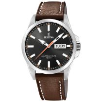 Festina F20358/2 Classic Day-Date Mens Watch 41mm 10ATM