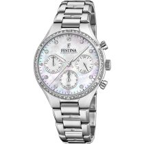 Festina F20401/1 Boyfriend Chronograph Ladies Watch 36mm 5ATM