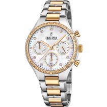 Festina F20402/1 Boyfriend Chronograph Ladies Watch 36mm 5ATM