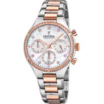 Festina F20403/1 Boyfriend Chronograph Ladies Watch 36mm 5ATM