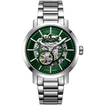 Rotary GB05350/24 Greenwich Automatic Mens Watch 42mm 5ATM