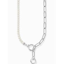 Thomas Sabo KE2193-167-14 Ladies necklace freshwater pearls & link chain, adjustable